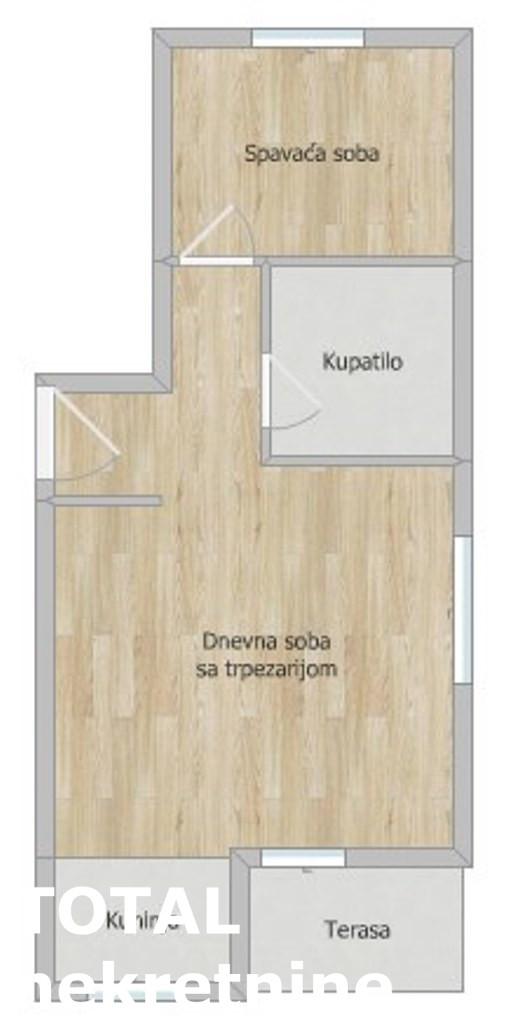Glavna slika -Stan,NOVI SAD,ADICE,kv: 41.00, € 87000, ID: 1103088