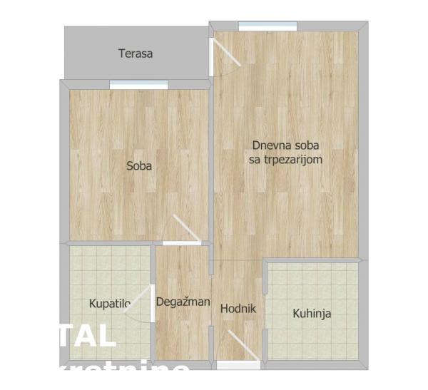 Slika 9 - Stan,NOVI SAD,CENTAR,kv: 38.00, € 135000, ID: 1103124