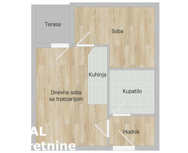 Slika 9 - Stan,NOVI SAD,BULEVAR,kv: 33.00, € 125000, ID: 1103173