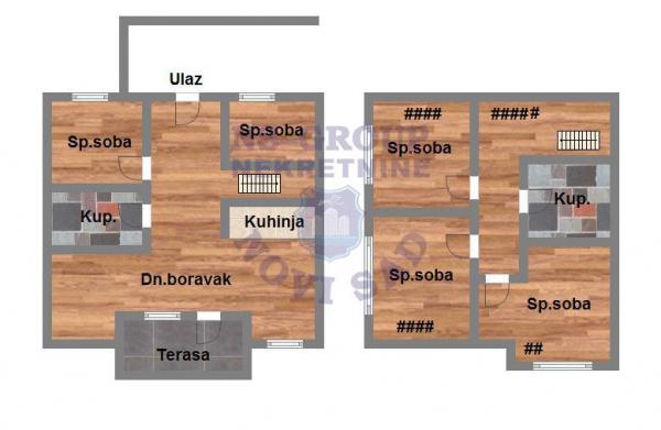 Slika 7 - Šestosoban, 138m2, Klisa Novi Sad, sa terasom, sa parkingom