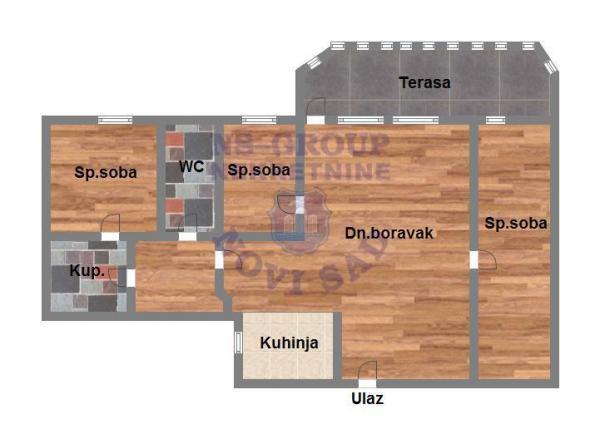 Glavna slika -574004-Spoj prostranosti,funkcionalnog rasporeda,otvorenog pogleda na Novi Sad