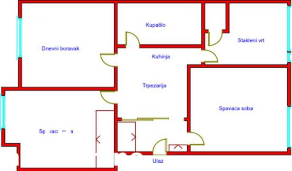 Slika 1 - Stan,NOVI SAD,CENTAR,kv: 100.00, € 345000, ID: 1099082