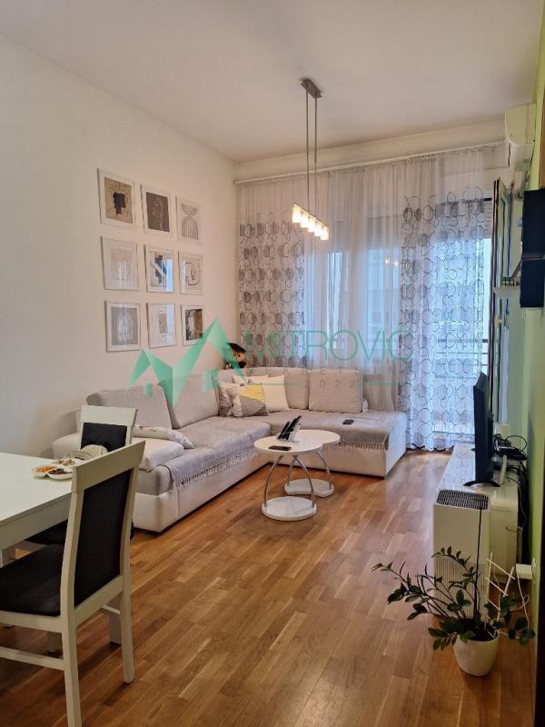 Glavna slika -Dvosoban namešten stan 47m2, 