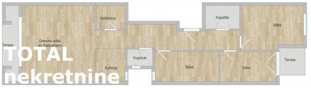 Glavna slika -Stan,NOVI SAD,TELEP,kv: 102.00, € 280750, ID: 1103302