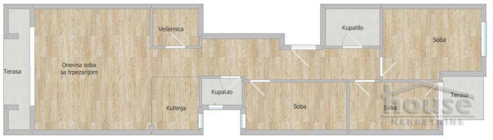 Glavna slika -Stan,NOVI SAD,TELEP,kv: 102.00, € 280750, ID: 1066456