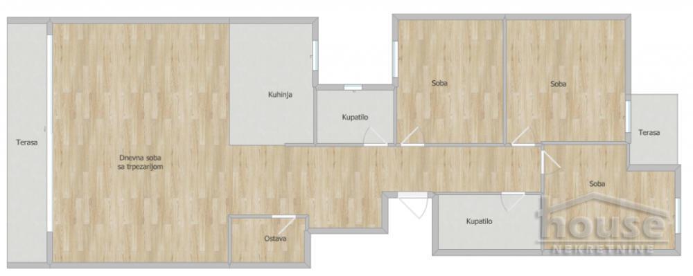 Glavna slika -Stan,NOVI SAD,TELEP,kv: 102.00, € 280500, ID: 1066459