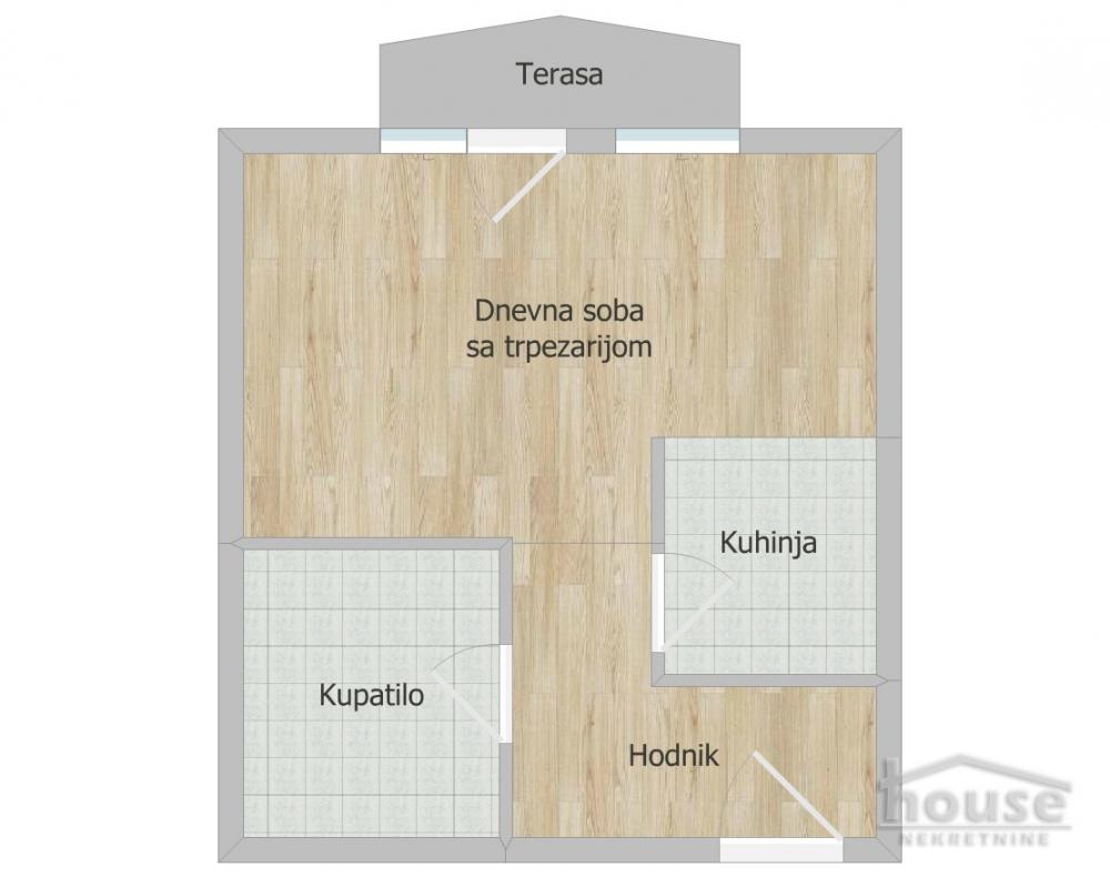 Slika 10 - Stan,NOVI SAD,NOVA DETELINARA,kv: 32.00, € 90000, ID: 1066248