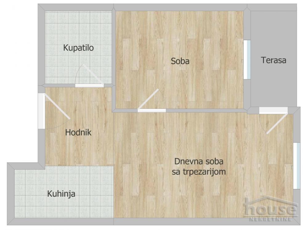 Slika 10 - Stan,PETROVARADIN,PETROVARADIN,kv: 45.00, € 125000, ID: 1066494