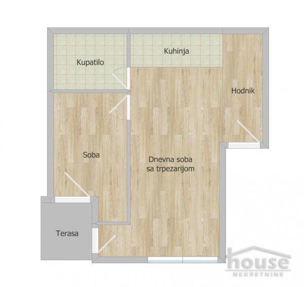 Glavna slika -Stan,NOVI SAD,TELEP,kv: 42.00, € 122030, ID: 1064553