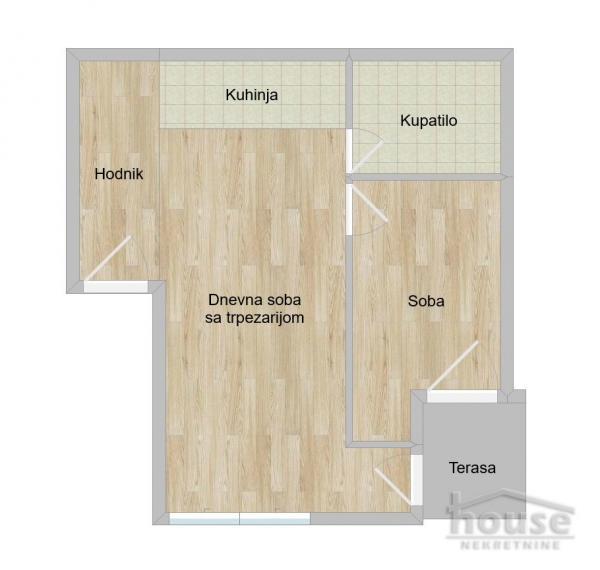 Glavna slika -Stan,NOVI SAD,TELEP,kv: 42.00, € 124100, ID: 1064572