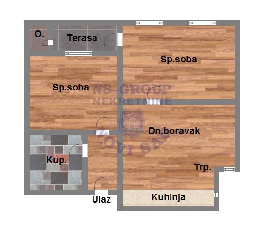 Slika 10 - Dvoiposoban stan na Socijalnom