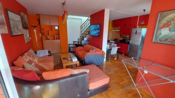 Glavna slika -Četvoroiposoban, namešten, plus krovna terasa oko 50m2! Železnička stanica! š. 522366